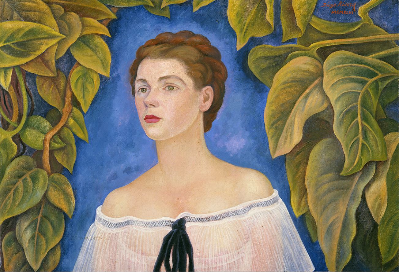 Señora Beteta.- Diego Rivera
