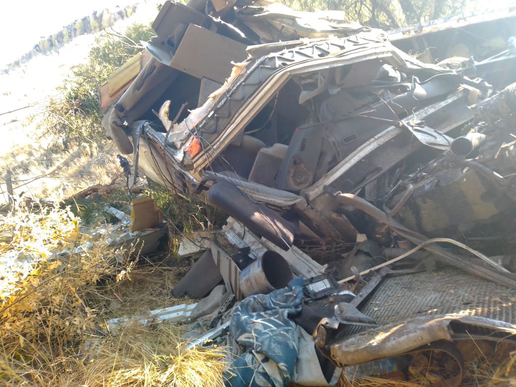 Dos personas mueren en accidente carretero en la autopista Osiris