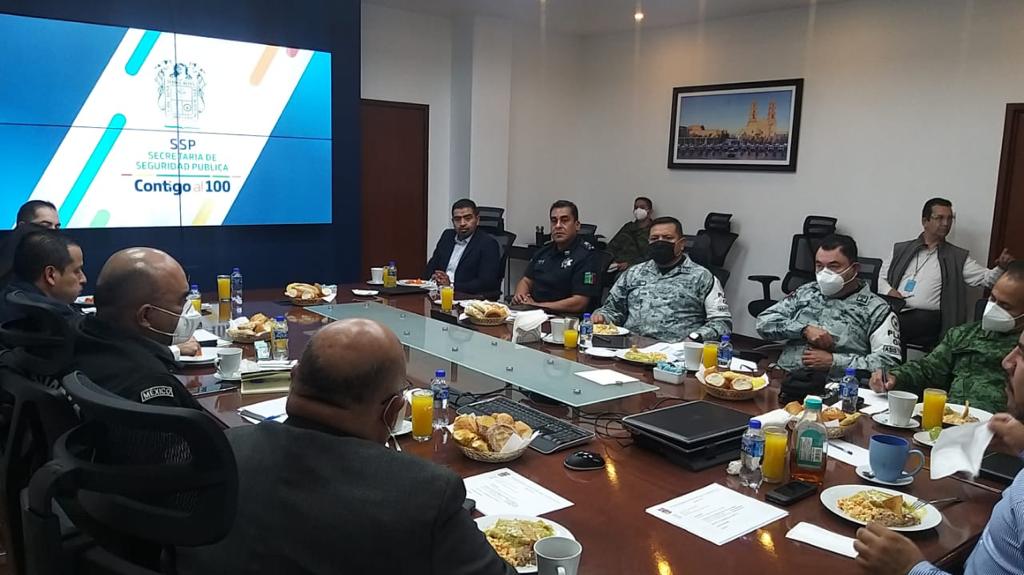 Autoridades de seguridad de Zacatecas y Aguascalientes acuerdan estrategia coordinada