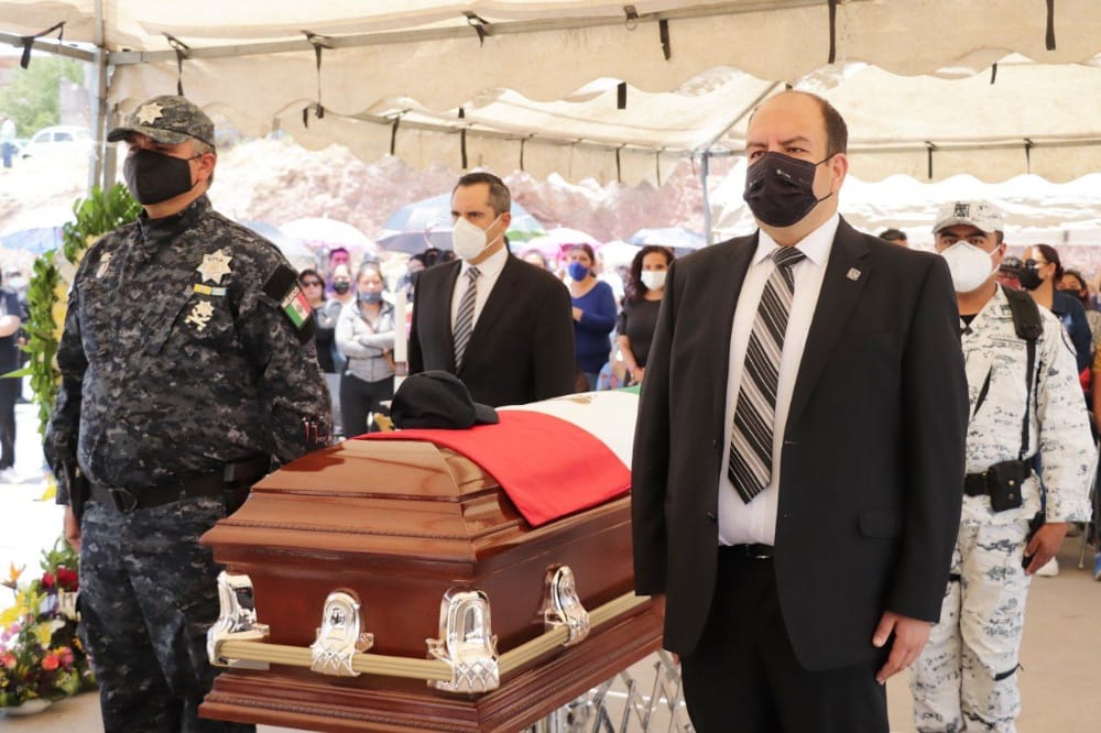 Dan último adiós a subcomandante capitalino José de la Rosa Revilla