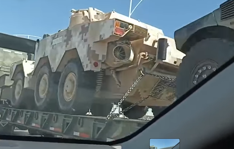 Arriban a Zacatecas vehículos blindados y artillados del Ejército