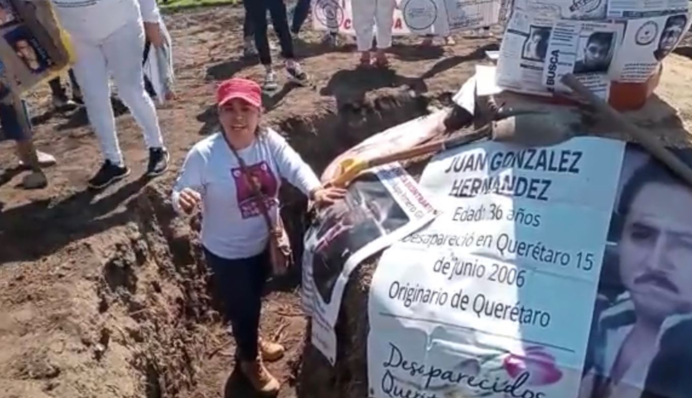 Quitan fichas de búsqueda de personas desaparecidas en la ex glorieta de la Palma