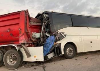 Choque en carretera Saltillo-Zacatecas deja un muerto y al menos 25 heridos