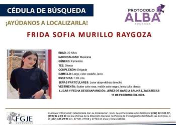 Joven madre es reportada como desaparecida en Jerez