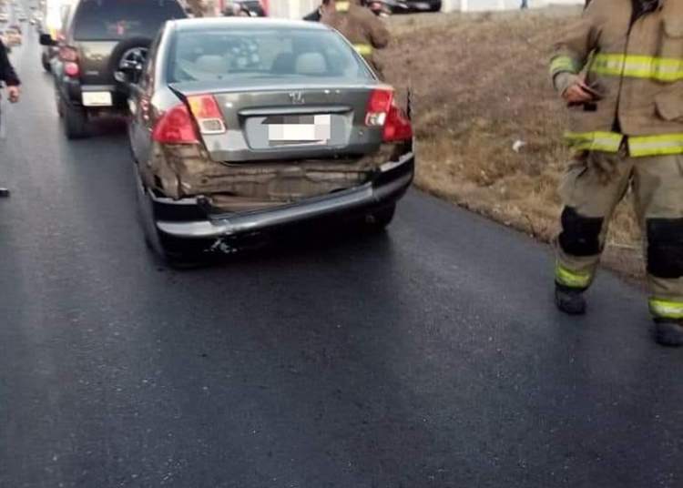 Carambola en Guadalupe deja tres lesionandos
