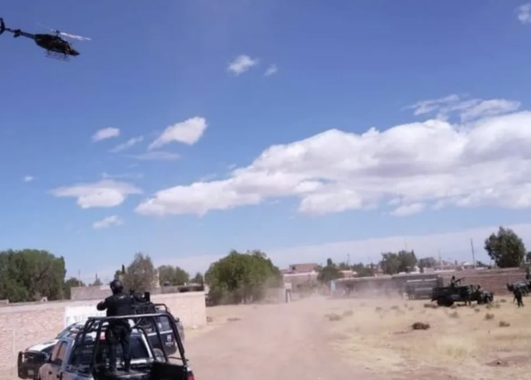 Atacan a Policía Estatal y se desata la persecución en Pánfilo Natera