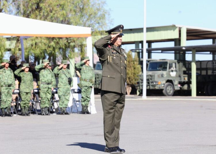 General Alejandro Vargas toma protesta como nuevo Comandante de la XI Zona Militar