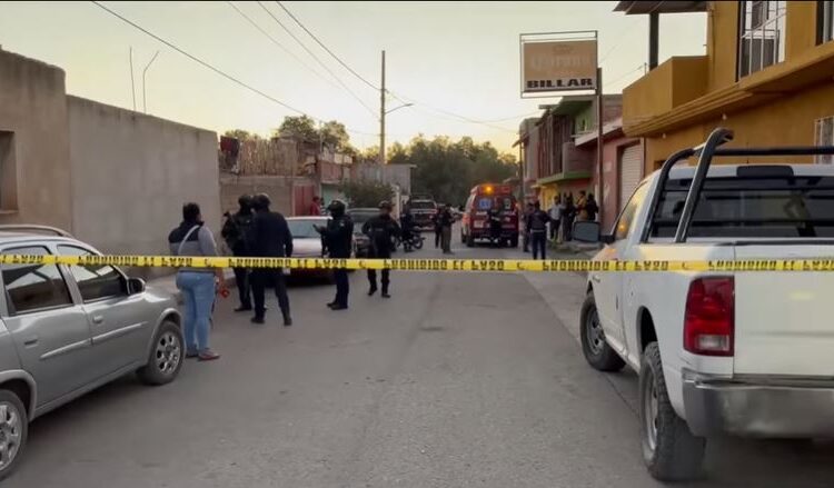 Balacera en bar de Tacoaleche deja dos muertos y cuatro heridos