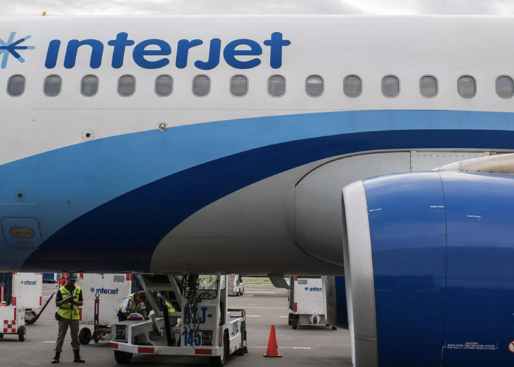 La aerolínea Interjet es declarada en quiebra