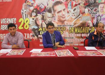 Anuncian cartel de lucha libre en Fresnillo por el Día del Niño