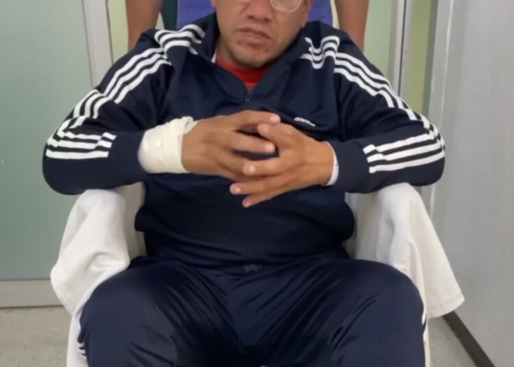 Dan de alta al presidente municipal de Fresnillo tras sufrir accidente automovilístico