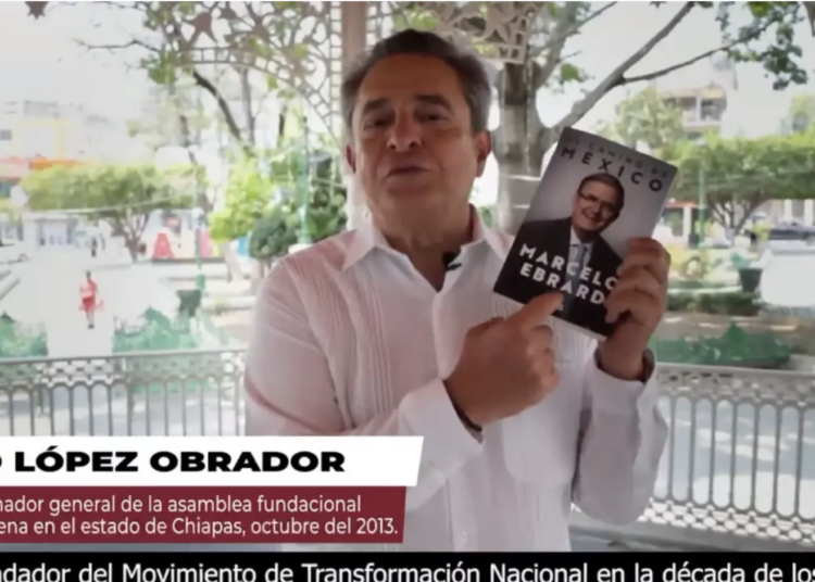 Pío López Obrador se suma a campaña de Ebrard rumbo al 2024
