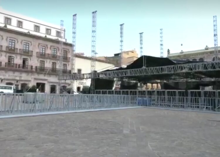 Todo listo para el concierto de Gera MX en Zacatecas