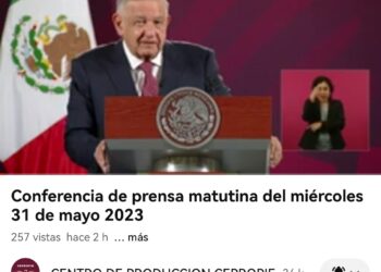 Suspenden cuenta de YouTube de AMLO; acusan censura
