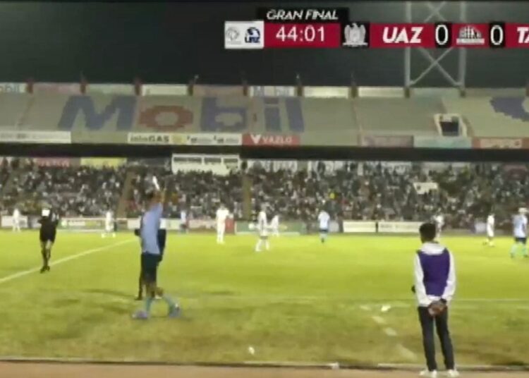 Se desató la violencia en el partido Tuzos UAZ y Tampico