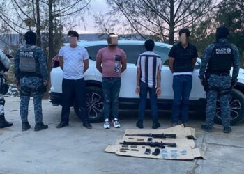 Cuatro detenidos implicados en el homicidio de un Policía Estatal en Calera