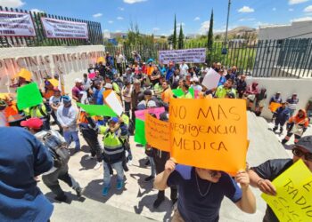Exigen mineros mejor atención médica en el IMSS