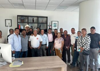 Dialoga Saúl Monreal con líder de la CTM para fortalecer derechos sindicales