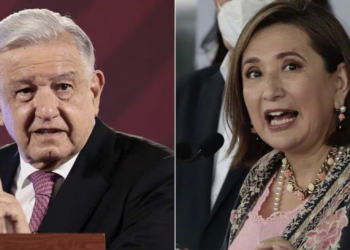 “Usted me va a entregar la banda presidencial”: Xóchitl Gálvez responde a AMLO