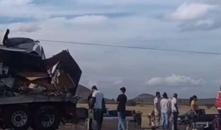 Trágico accidente en Pánfilo Natera, hay 7 fallecidos