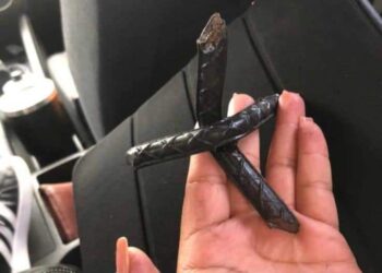 Alertan por ponchallantas en bulevar López Portillo en Guadalupe