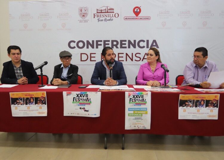 En el Festival Nacional de Bandas participarán 23 grupos del país en Fresnillo