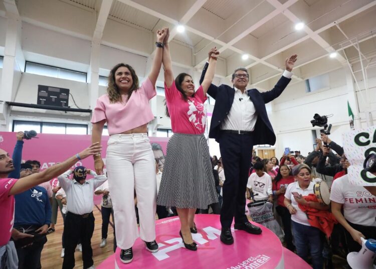 Monreal se pronuncia por acabar con violencia y discriminación de las mujeres, y lograr la paridad