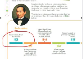 Cambian fecha de nacimiento de Benito Juárez en nuevos libros de texto gratuitos
