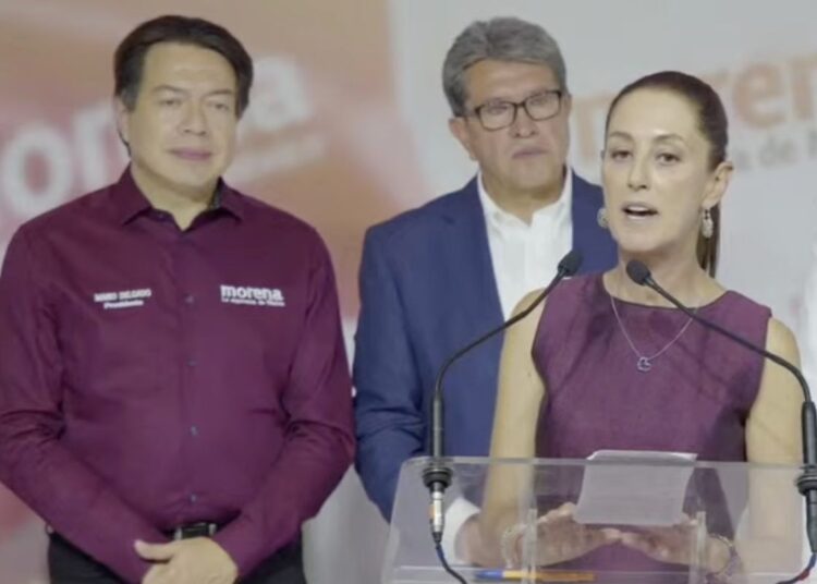 Claudia Sheinbaum gana encuesta; será candidata de Morena