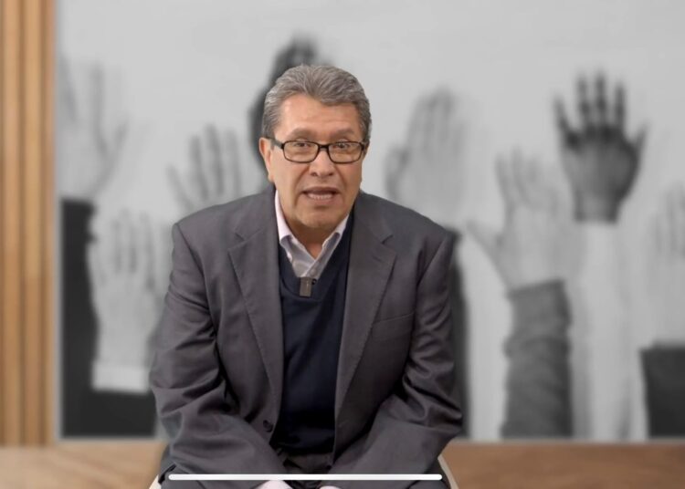 Llama Ricardo Monreal a actuar con responsabilidad en proceso interno para definir coordinaciones estatales