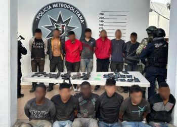 Colombianos entre los 13 detenidos del Cartel Jalisco en Luis Moya