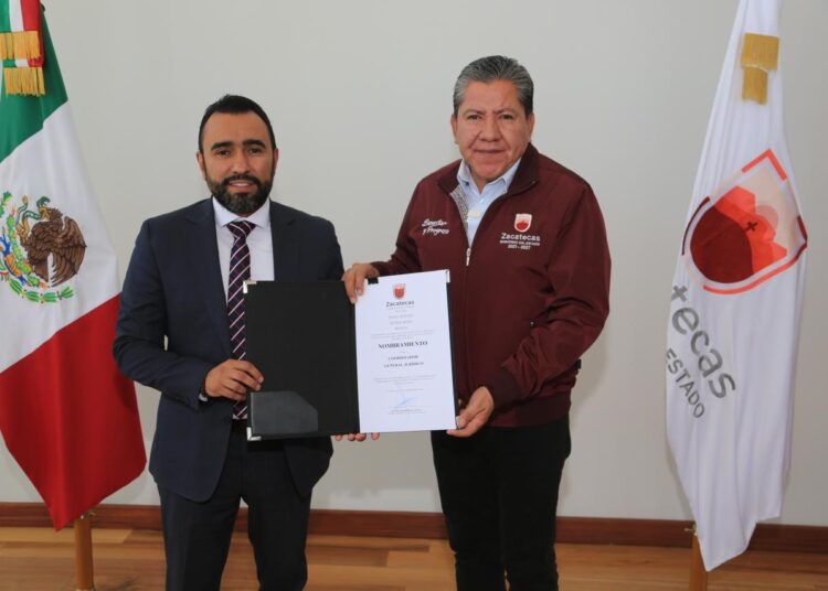 Nombra a Ángel Manuel Muñoz como Coordinador General Jurídico de la administración estatal