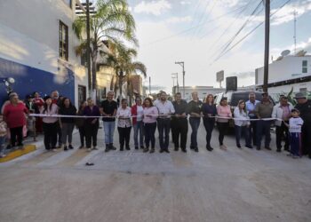 Rehabilitan calle que no había sido intervenida en 17 años en Fresnillo