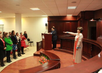 La magistrada Gloria Esparza, preside el Tribunal de Justicia Electoral de Zacatecas