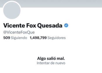 Suspende X la cuenta de Vicente Fox por ataques contra Mariana Rodríguez