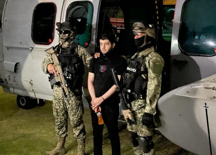 Cae a “El Nini”, jefe de escoltas de “Los Chapitos” en Culiacán