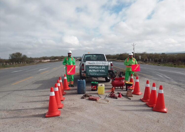 Lanzan Programa de Auxilio Vial en carreteras federales de Zacatecas por vacaciones