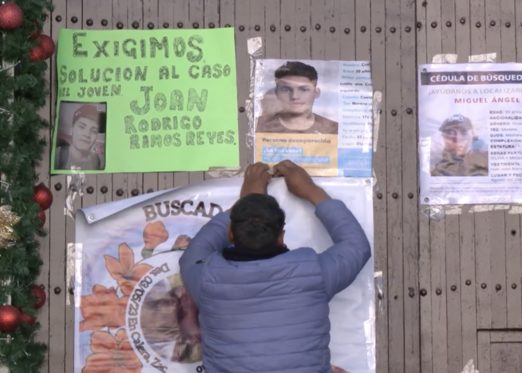 Familiares de personas desaparecidas reclaman a AMLO por “desaparecer” a víctimas en informe