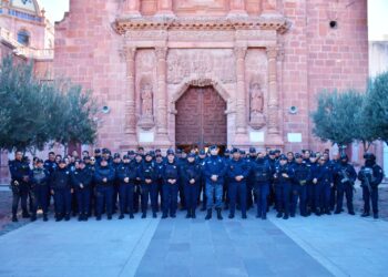Pepe Saldivar se compromete a mejorar equipamiento de policías en Guadalupe
