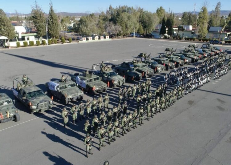 Llegan a Zacatecas 660 elementos del Ejército y Guardia Nacional; se refuerza seguridad