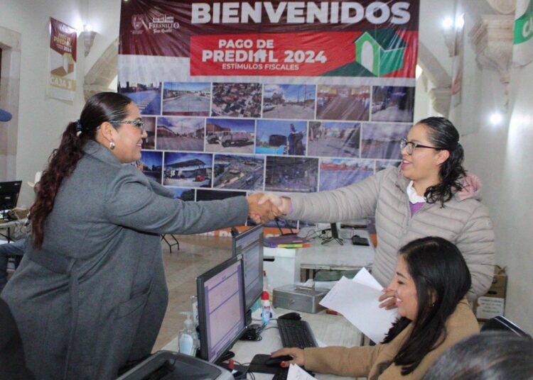 Fresnillo ofrece 20% de descuento durante enero, en el pago del Predial