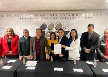 Al filo del tiempo reglamentario, PRI, PAN y PRD registran coalición en el IEEZ