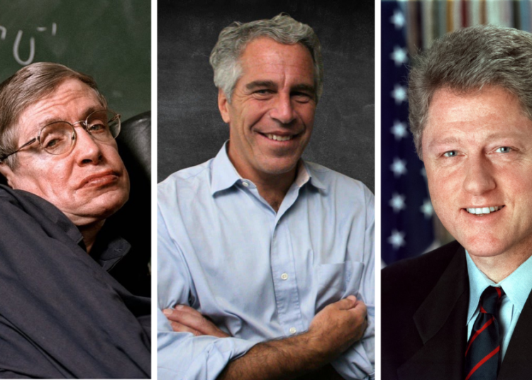 Revelan la “lista de Epstein”: Clinton, Hawking y el príncipe Andrés entre los mencionados