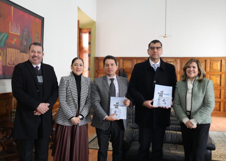 Recibe presidente del Tribunal de Justicia informe del IZAI