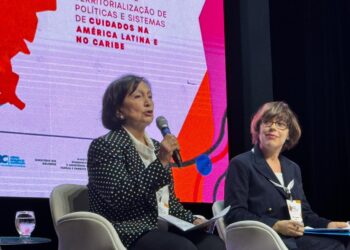 Se pronuncia Amalia García por un Estado de bienestar cuidador en foro internacional