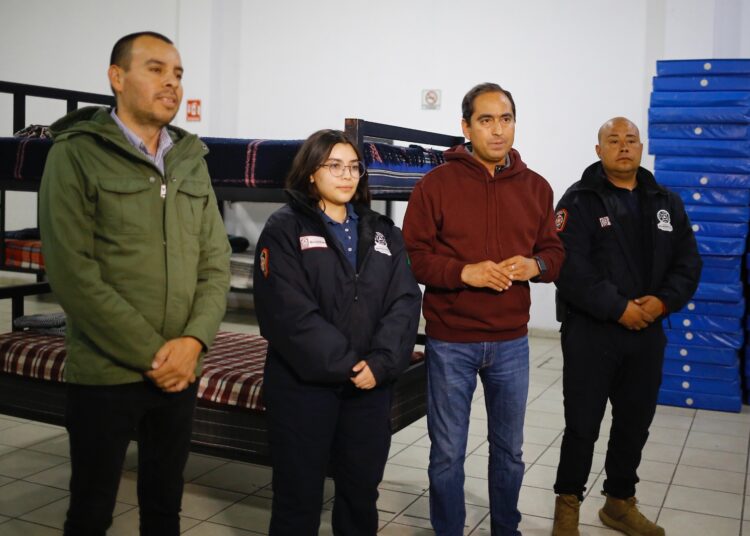 Se habilitan refugios temporales, ante posibles bajas temperaturas en Guadalupe