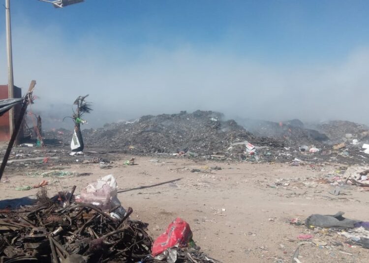 Nuevo incendio en el basurero de Fresnillo; ya es controlado