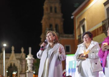 “Morena es más narco, más muerte, más miedo”: Xóchitl Galvéz al arrancar campaña en Fresnillo