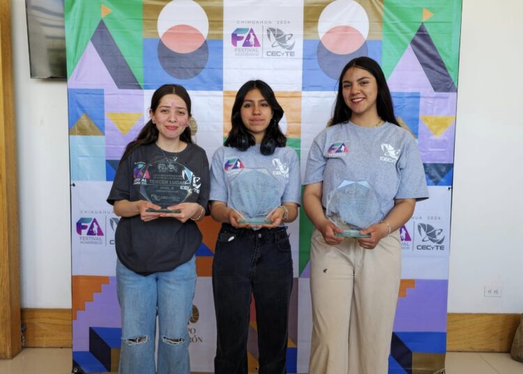Estudiantes del Cecytez obtienen primero y tercer lugar nacional en Festival Académico 2024