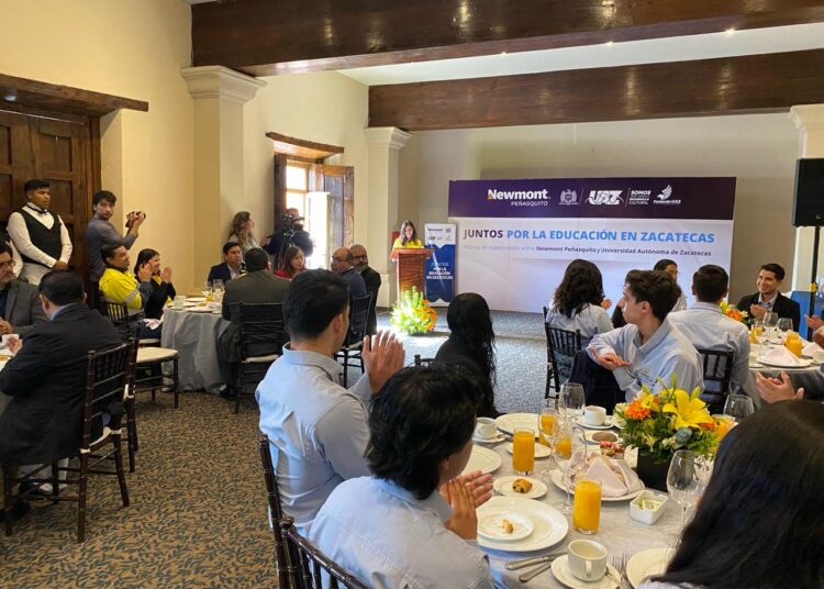 Newmont Peñasquito ha entregado 1,500 becas a estudiantes sobresalientes UAZ y en comunidades